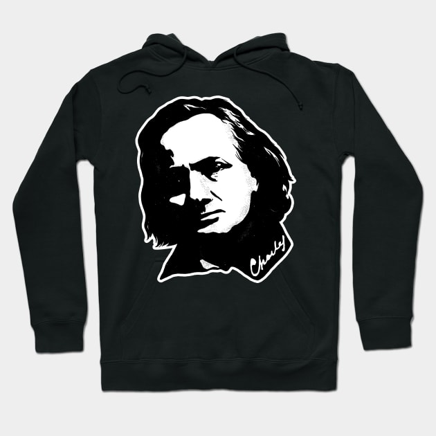 Great poets Charles Baudelaire Hoodie by zeno27